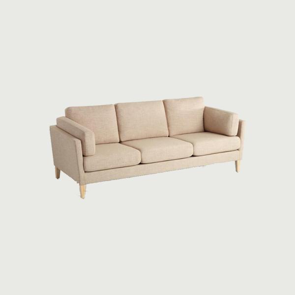 Modern L shape sofa living room fabric 3 seater