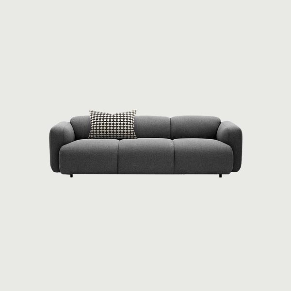 Living room modern design fabric inflatable lounge Modular Sofas