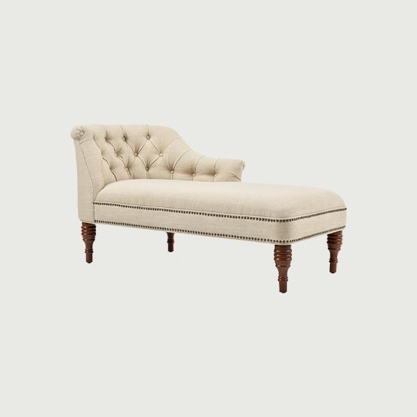 Upholstery commercial fabric chaise lounge sofa for living room