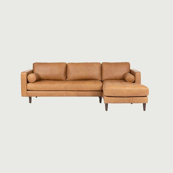 Fashion Classic luxury living room leather corner sofa 7 seater sofa