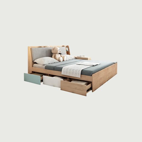 Home furniture factory direct sell modern bedroom furniture double bed