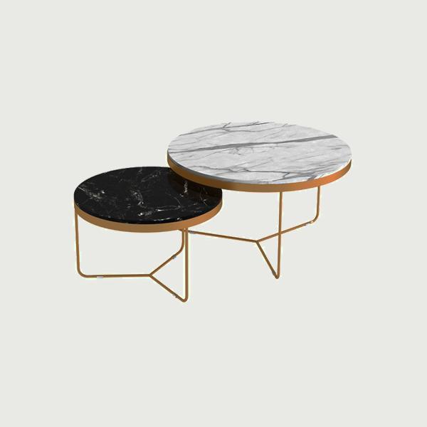 2020 modern fashion living room european marble top coffee table