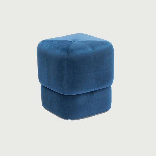 Make Up Stool Cosmetic Stool for Living Room Velvet Ottoman Big Velvet Pouffe