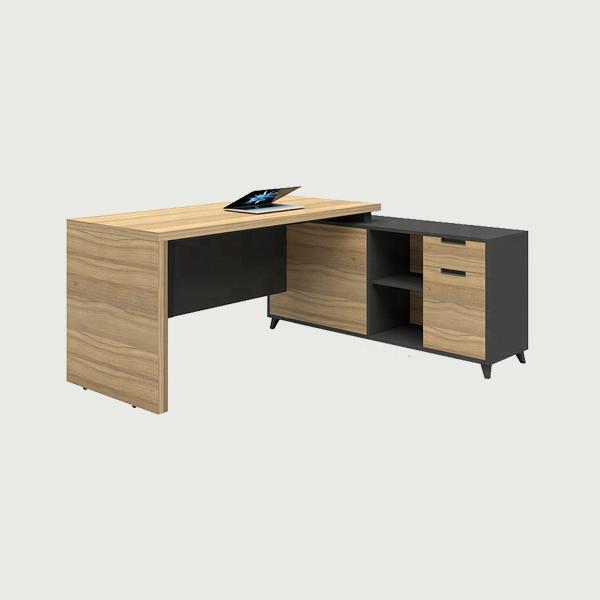 Design comfortable professional modern wooden office desk