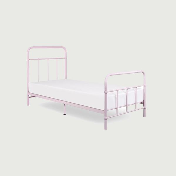 Kids metal iron toddler bed