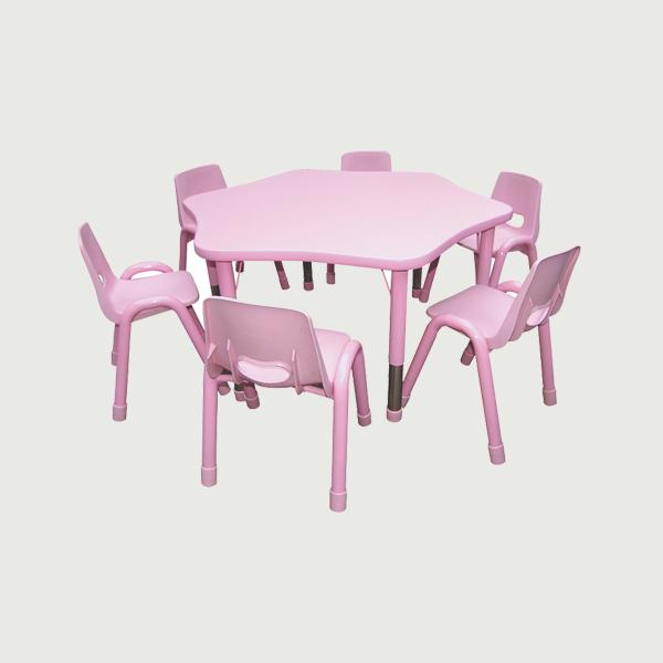 Kindergarten Children School Classroom Furniture Kids Study Plastic Table Chair